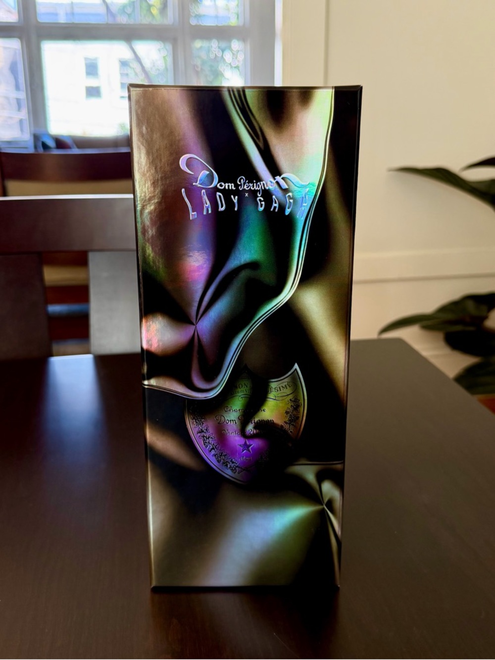 Dom Pérignon x Lady Gaga EMPTY Champagne Box